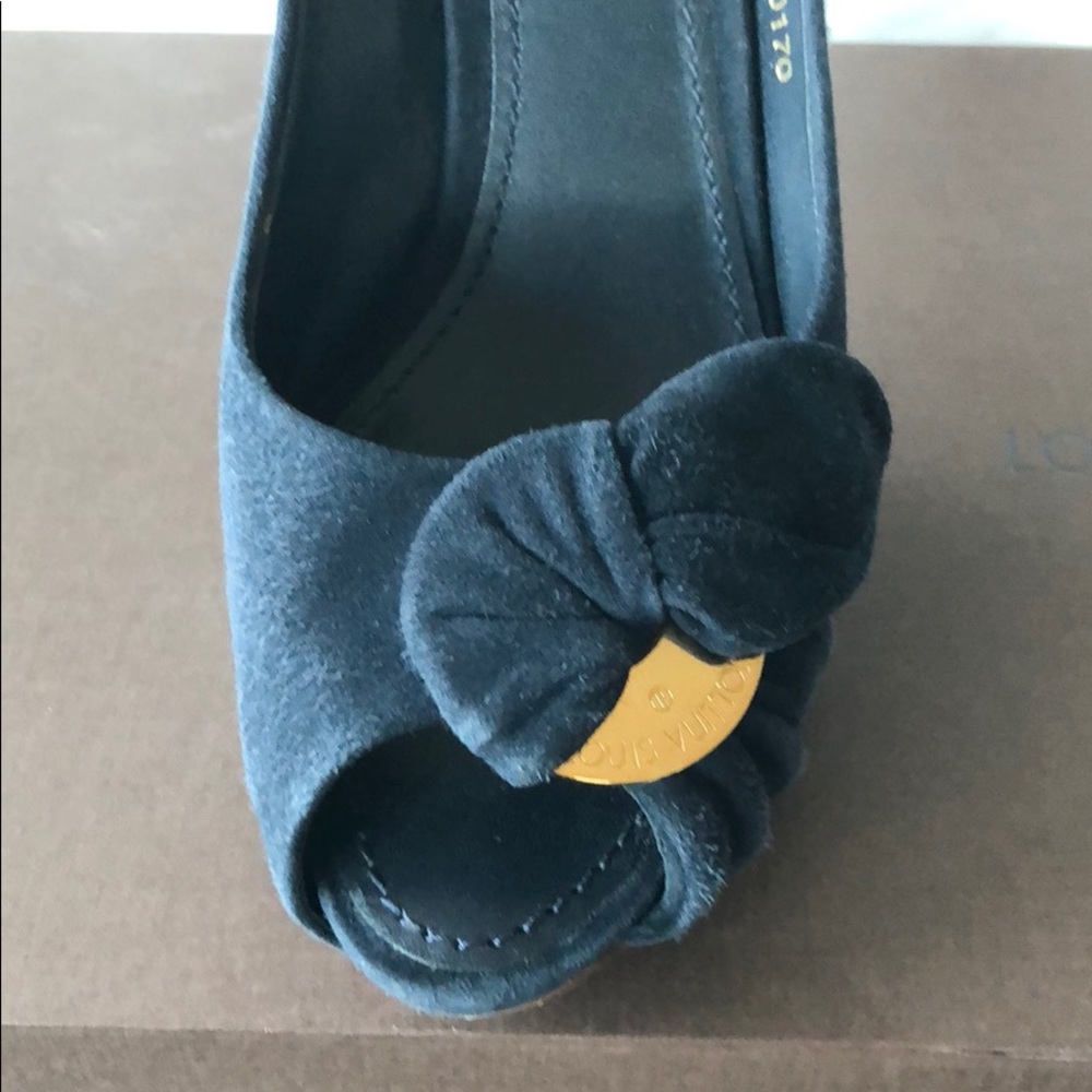 Louis vuitton navy blue shoes - Picture 5 of 7